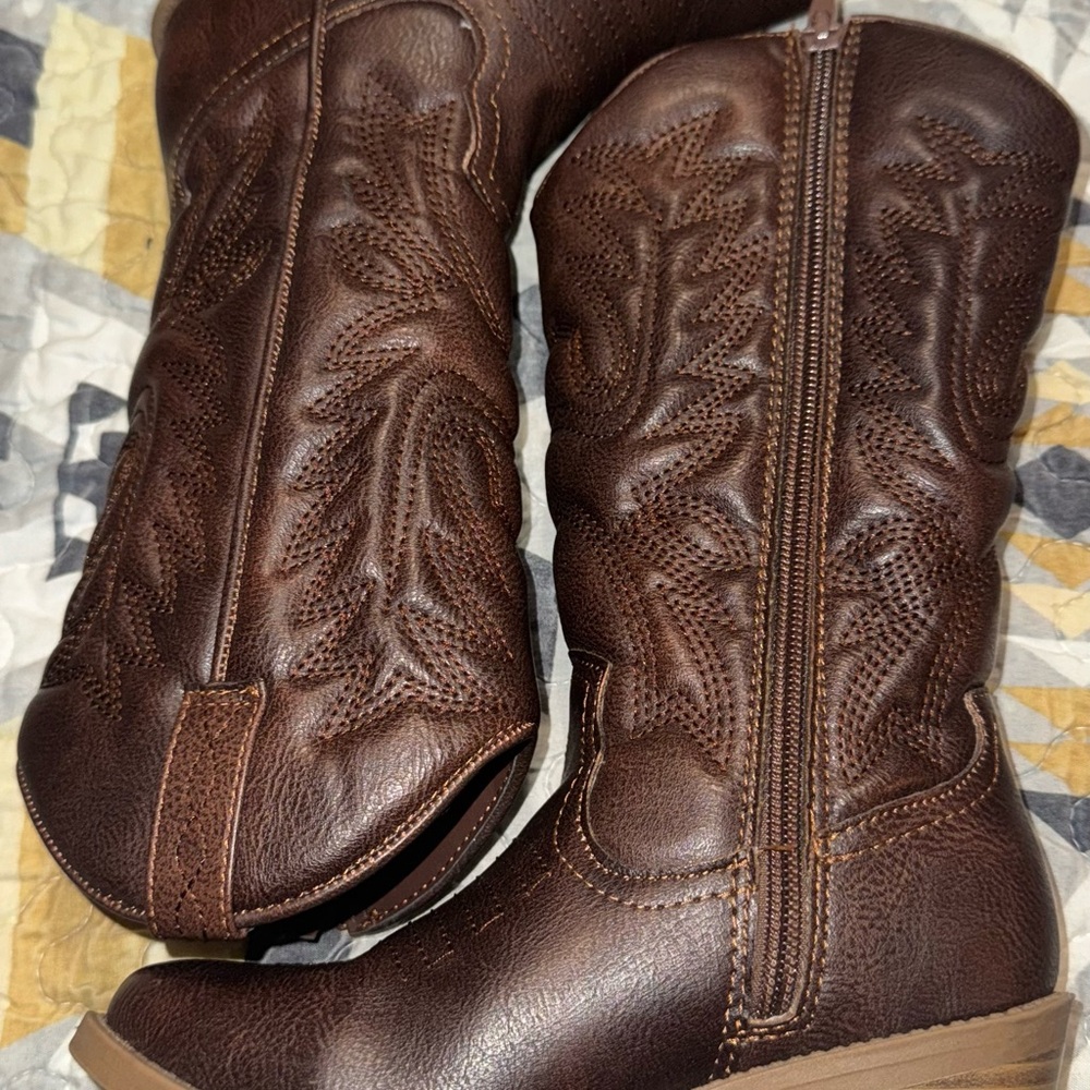 Brown Western Cowboy Boots